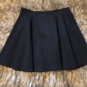 Black circle skirt